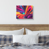 Abstracte kunst canvas afdruk (Insitu (Slaapkamer))