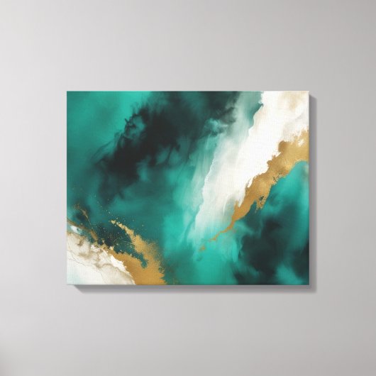 Abstracte kunst canvas afdruk (Voorkant)