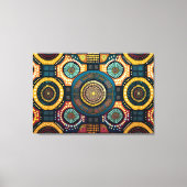 Abstracte kunst canvas afdruk (Voorkant)