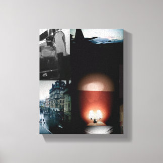 Abstracte kunst canvas afdruk