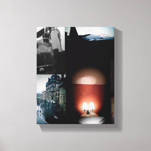 Abstracte kunst canvas afdruk (Voorkant)