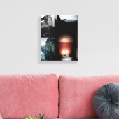 Abstracte kunst canvas afdruk (Insitu (Woonkamer))