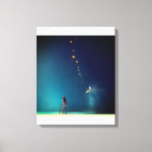 Abstracte kunst canvas afdruk (Voorkant)
