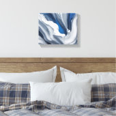 Abstracte kunst canvas afdruk (Insitu (Slaapkamer))