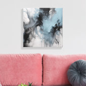 Abstracte kunst canvas afdruk (Insitu (Woonkamer))