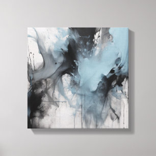 Abstracte kunst canvas afdruk
