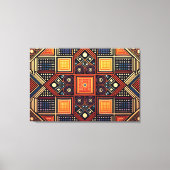 Abstracte kunst canvas print (Voorkant)