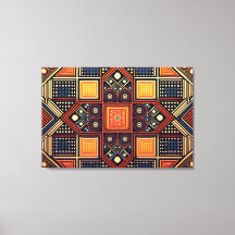 Abstracte kunst canvas print