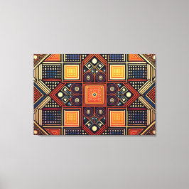 Abstracte kunst canvas print