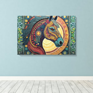 Abstracte kunst canvas print