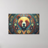 Abstracte kunst canvas print (Voorkant)