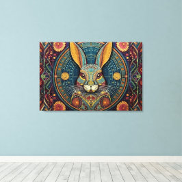 Abstracte kunst canvas print