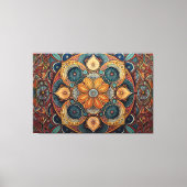 Abstracte kunst canvas print (Voorkant)