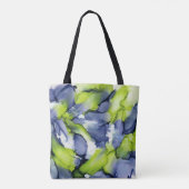 Abstracte kunst Canvas tas, Medium Tote Bag (Achterkant)