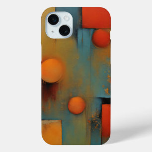 Abstracte kunst iPhone 15 mini hoesje