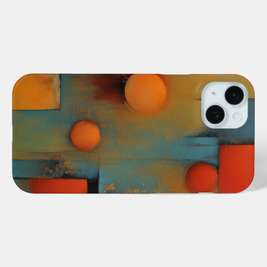 Abstracte kunst Case-Mate iPhone case (Achterkant (horizontaal))