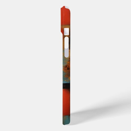 Abstracte kunst Case-Mate iPhone case (Achterkant / Links)