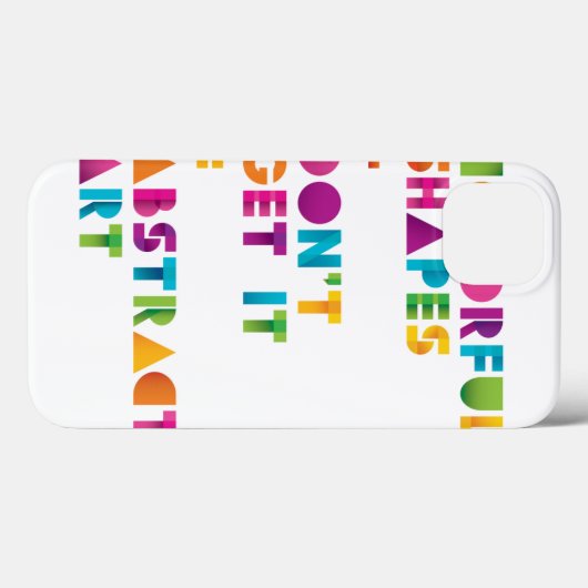 Abstracte kunst Case-Mate iPhone case (Achterkant (horizontaal))