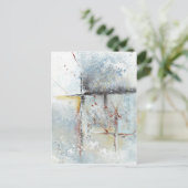 Abstracte kunst - Celesfina Briefkaart (Staand voorkant)