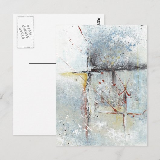 Abstracte kunst - Celesfina Briefkaart (Voorkant / Achterkant)