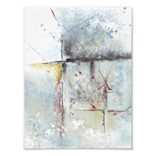 Abstracte kunst - Celesfina Foto Afdruk (Voorkant)