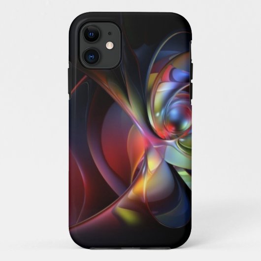 Abstracte kunst ( Chaos Spectrum ) iPhone 4 Case (Achterkant)