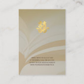 Abstracte Kunst Chinees Huwelijk | Me scannen Informatiekaartje (Achterkant)