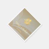 Abstracte Kunst Chinees Huwelijksdouane Servet (Hoek)