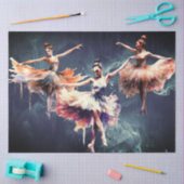 Abstracte Kunst Collage Ballet Dansers Decoupage Tissuepapier (Craft)