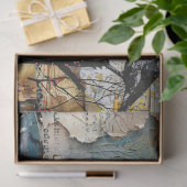 Abstracte Kunst Collage Decoupage Tissuepapier (Geschenk)