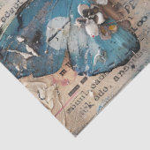 Abstracte Kunst Collage Decoupage Tissuepapier (Detail)