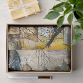  Abstracte Kunst Collage Decoupage Tissuepapier (Geschenk)