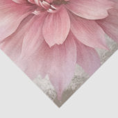 Abstracte kunst College Distressed Bloemen Decoupa Tissuepapier (Detail)