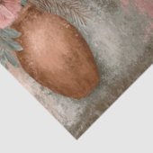 Abstracte kunst College Distressed Bloemen Decoupa Tissuepapier (Detail)