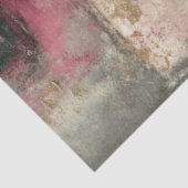 Abstracte kunst College Distressed Bloemen Decoupa Tissuepapier (Detail)