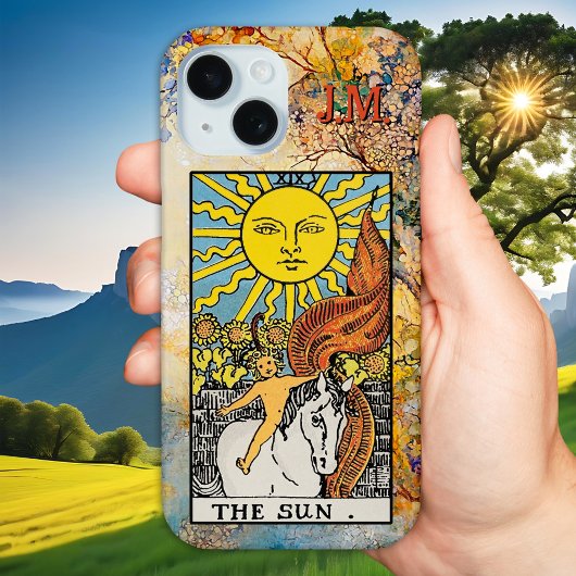 Abstracte Kunst Custom Tarot Kaart Spiritueel Case-Mate iPhone Case