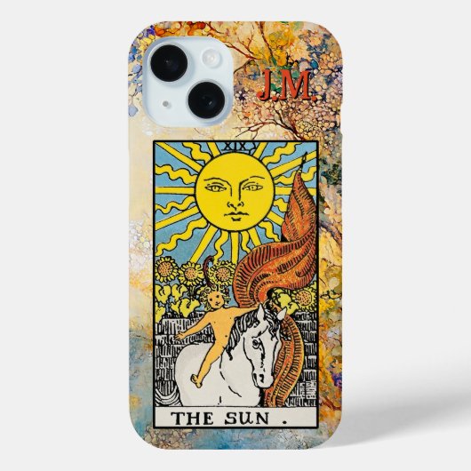 Abstracte Kunst Custom Tarot Kaart Spiritueel Case-Mate iPhone Case (Achterkant)