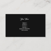 Abstracte kunst Custom Visitekaartje (Achterkant)