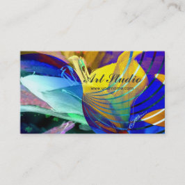 Abstracte kunst Custom Visitekaartje