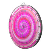 Abstracte kunst dartbord (Voorkant Rechts)