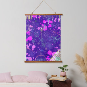 Abstracte Kunst: de Creatieve Geest Hangend Wandkleed