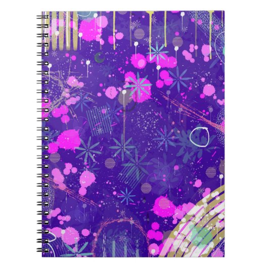 Abstracte Kunst: de Creatieve Geest Notitieboek (Voorkant)