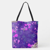 Abstracte Kunst: de Creatieve Geest Tote Bag (Achterkant)