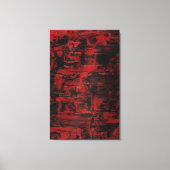 Abstracte Kunst: De Doorgesneden Navelstreng Canvas Afdruk (Voorkant)
