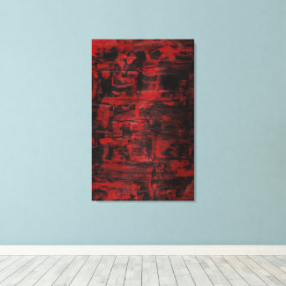 Abstracte Kunst: De Doorgesneden Navelstreng Canvas Afdruk
