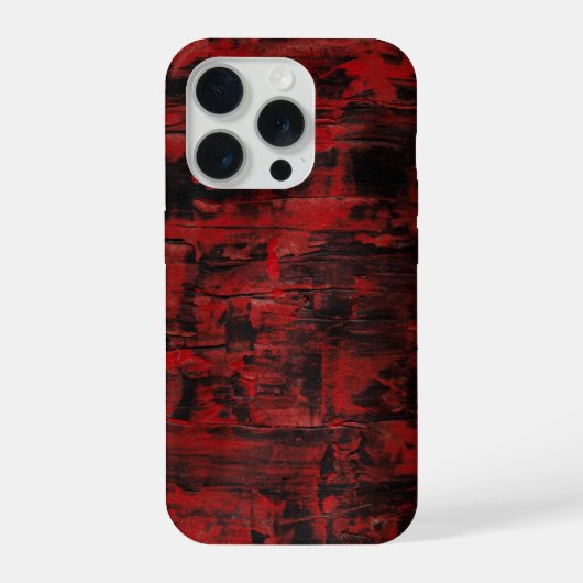 Abstracte Kunst: De Doorgesneden Navelstreng iPhone Hoesje (Achterkant)
