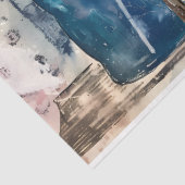 Abstracte Kunst Decoupage Tissuepapier (Detail)