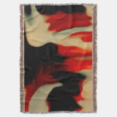 Abstracte kunst deken (Voorkant Verticaal)