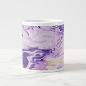 Abstracte kunst Design Drinkware Grote Koffiekop (Voorkant)