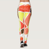 Abstracte kunst die één van een soort Leggings sch (Achterkant)